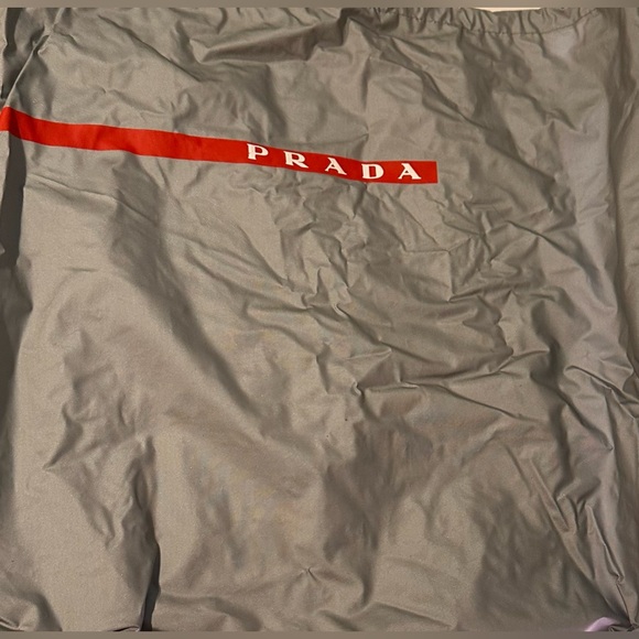 416. Men’s Prada Vintage Black Leather Oxford Lace-up Dress Shoe with Dust Bag - Picture 16 of 16